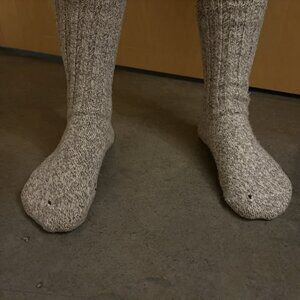 ❤️ Well Worn ❤️ L.L. Bean Ragg Wool Socks